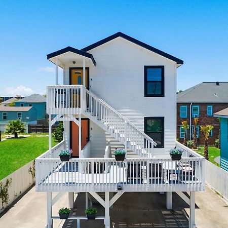 Soleil House - Unit D Villa Galveston Kültér fotó