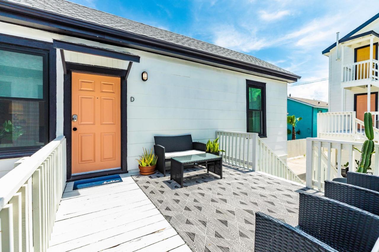 Soleil House - Unit D Villa Galveston Kültér fotó